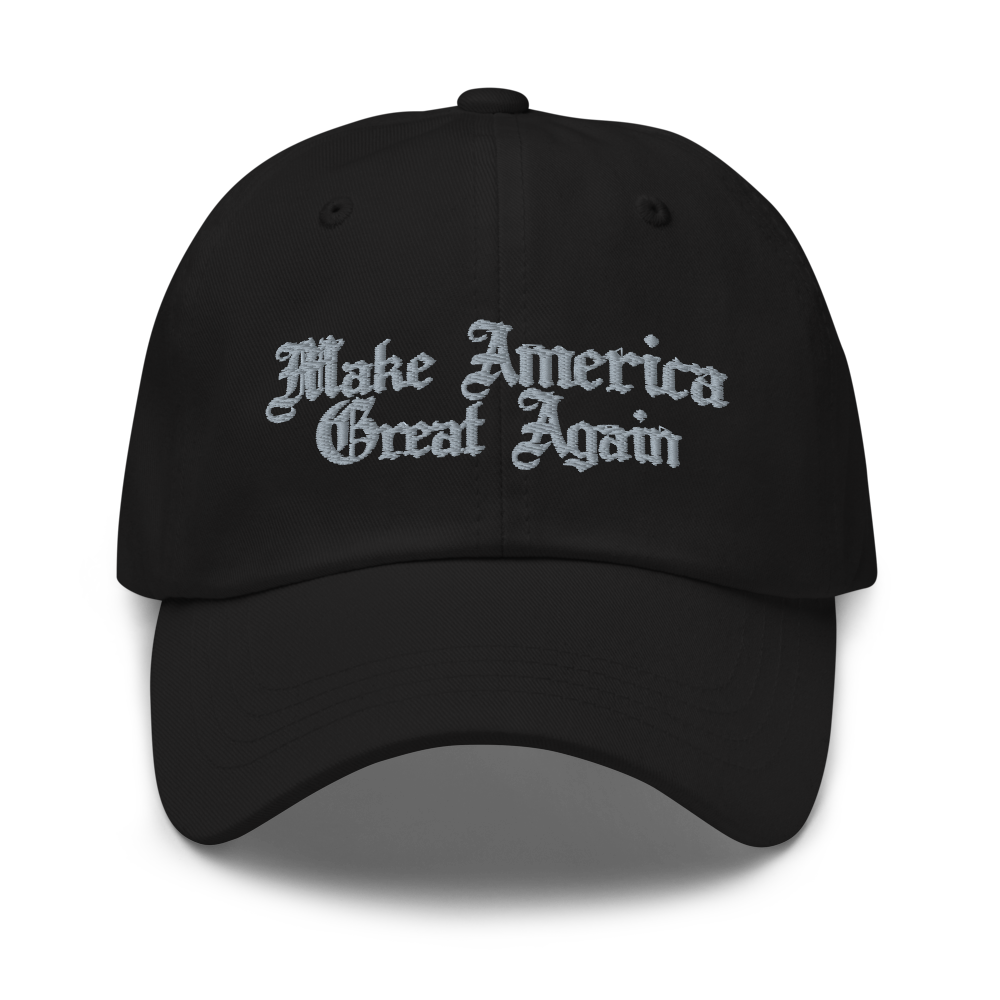 MAKE AMERICA GREAT AGAIN CAP GOTHIC