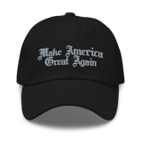 MAKE AMERICA GREAT AGAIN CAP GOTHIC