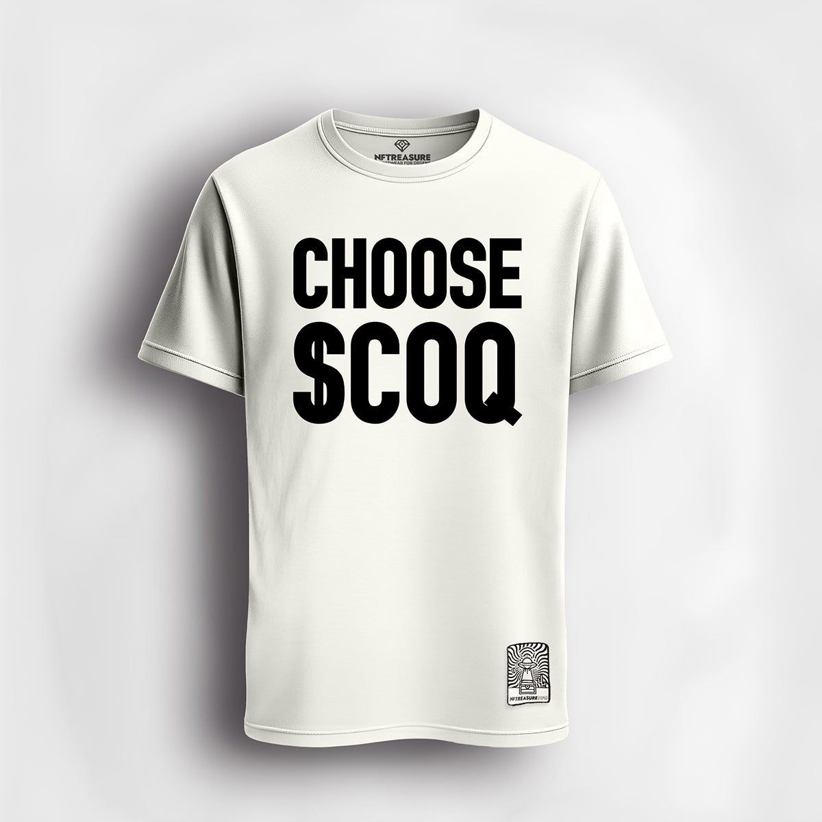 CHOOSE $COQ - Wojak Satoshi T shirt