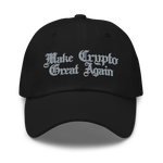 MAKE CRYPTO GREAT AGAIN CAP GOTHIC