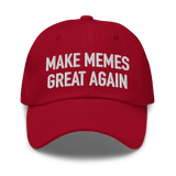 MAKE MEMES GREAT AGAIN CAP BLOCK STYLE