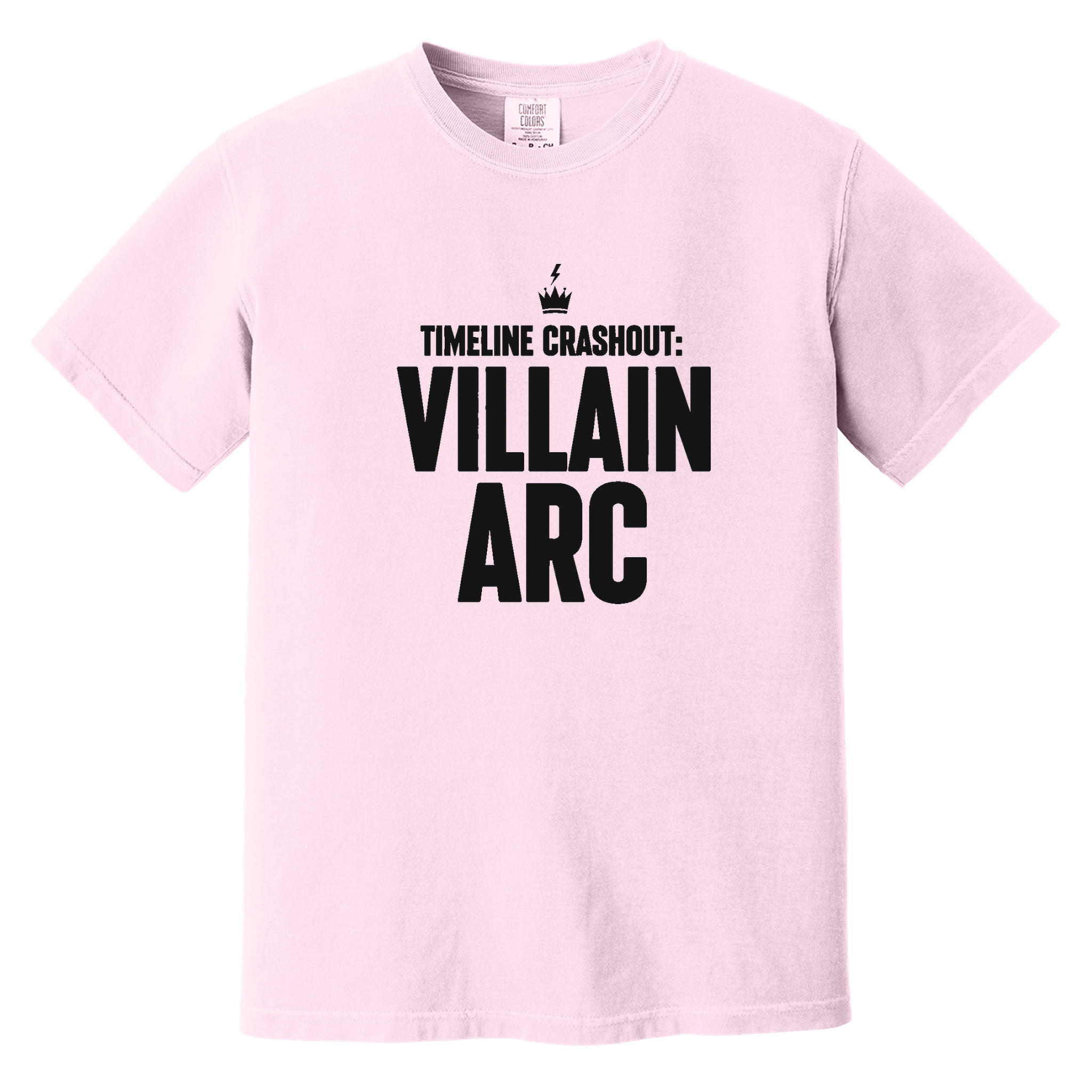 Timeline Crashout: Villain Arc — Comfort Colors 1717 - Blossom
