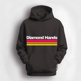Diamond hands tri-colour hoodie