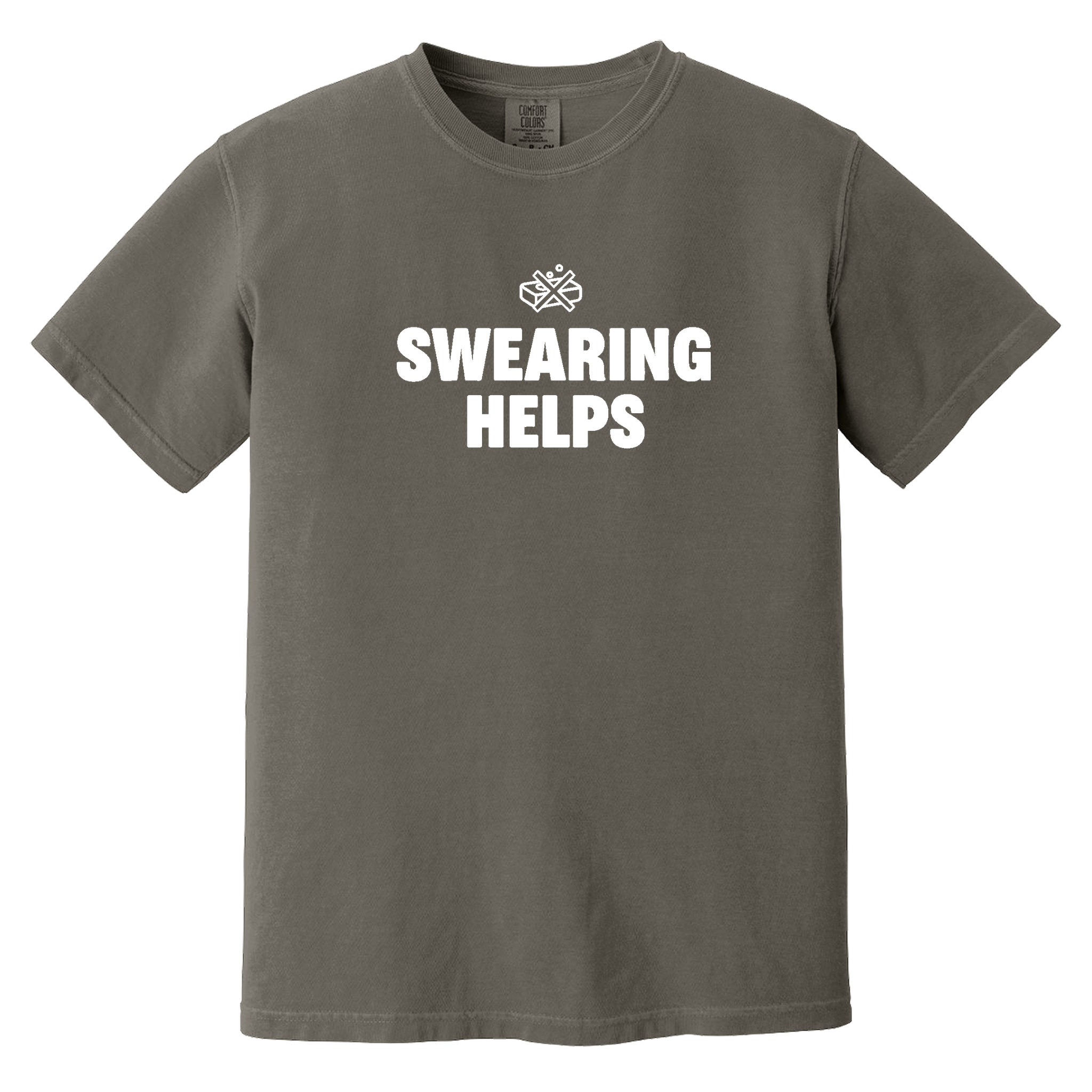 Swearing Helps — Comfort Colors 1717 - Pepper