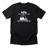 Funny Developer T-Shirt - 404 Motivation Not Found