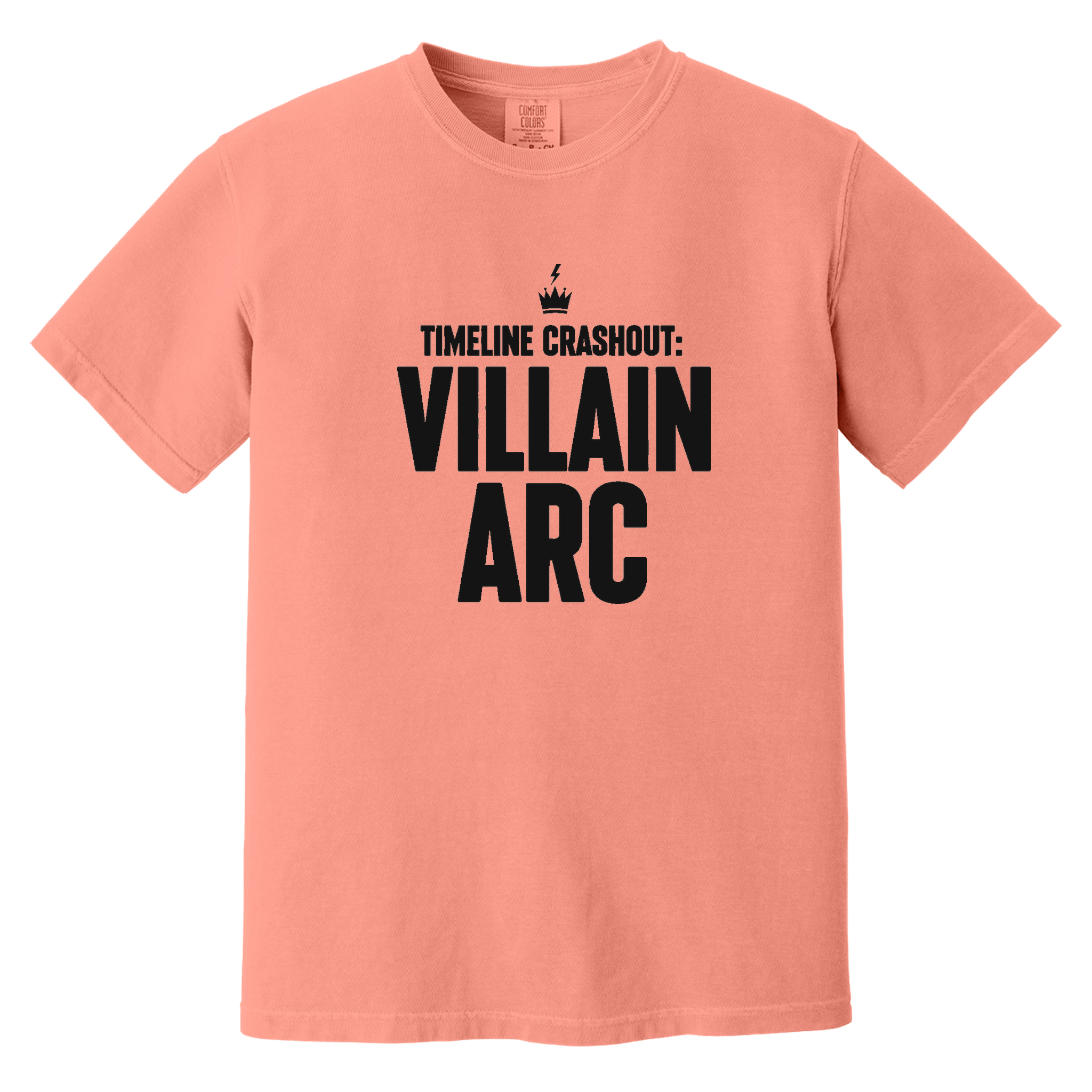 Timeline Crashout: Villain Arc — Comfort Colors 1717 - Terracotta
