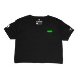 $Hefe Crop T-Shirt (Front Logo Only)