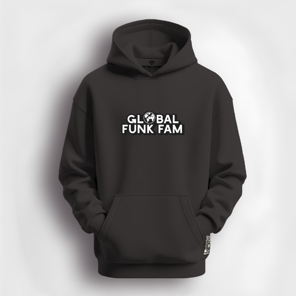 GFF B&W Block Logo Hoodie