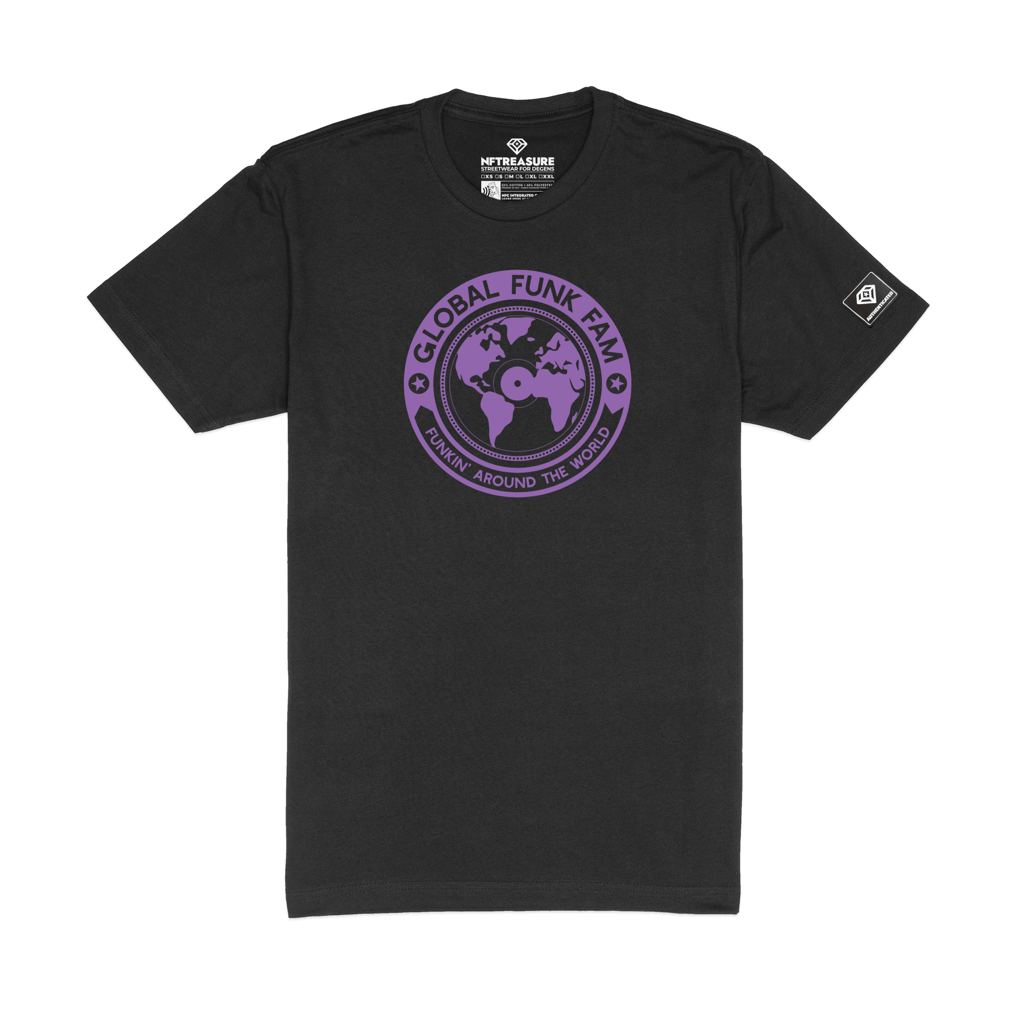 GFF Purple Logo Tee