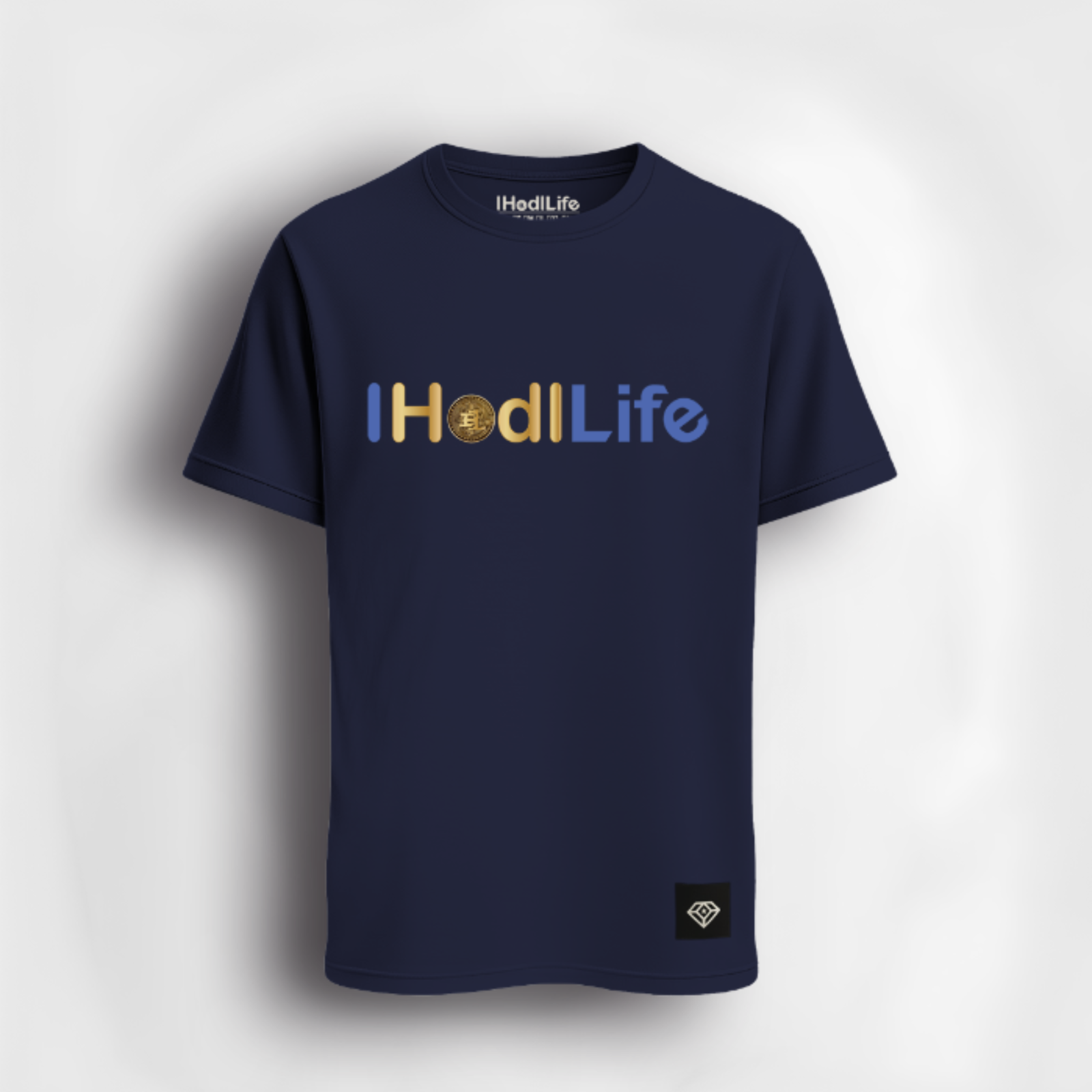 Navy, IHodlLife Smart T-Shirt