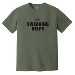 Swearing Helps — Comfort Colors 1717 - Sage
