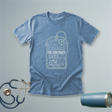 Home Is Wherever the Contract Says | Travel Nurse Shirt
