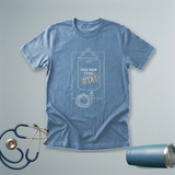 Cold Brew 500mL STAT | Funny Nurse Shirt