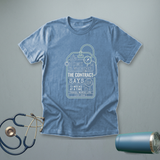 Home Is Wherever the Contract Says | Travel Nurse Shirt