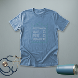 Shift Goals: Eat, Pee, Chart | Funny 12 Hour Shift Nurse Shirt