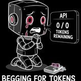 Begging for Tokens Tee punchin