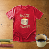 Patience of a Saint, Data Binders to Prove It | SPED Teacher Shirt