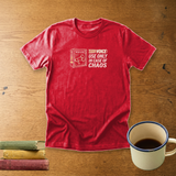 Teacher Voice: Use Only in Case of Chaos | Funny Teacher Shirt