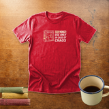 Teacher Voice: Use Only in Case of Chaos | Funny Teacher Shirt