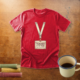 Teacher of the Year (Self-Nominated) Lanyard | Funny Teacher Shirt
