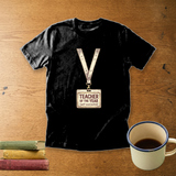 Teacher of the Year (Self-Nominated) Lanyard | Funny Teacher Shirt