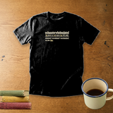 Exhausterwhelmulated Definition | Funny Teacher Shirt