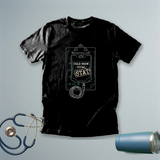 Cold Brew 500mL STAT | Funny Nurse Shirt