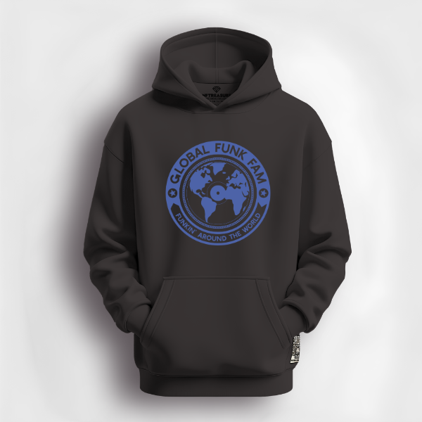 Blue GFF Logo Hoodie