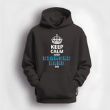 keep calm and diamond hand on hoodie