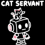 Cat Servant - Funny Cat Mom T-Shirt