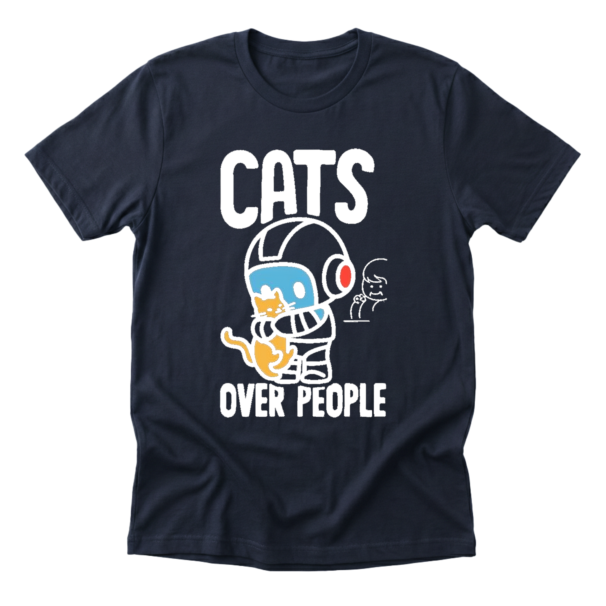 Cats Over People Tee