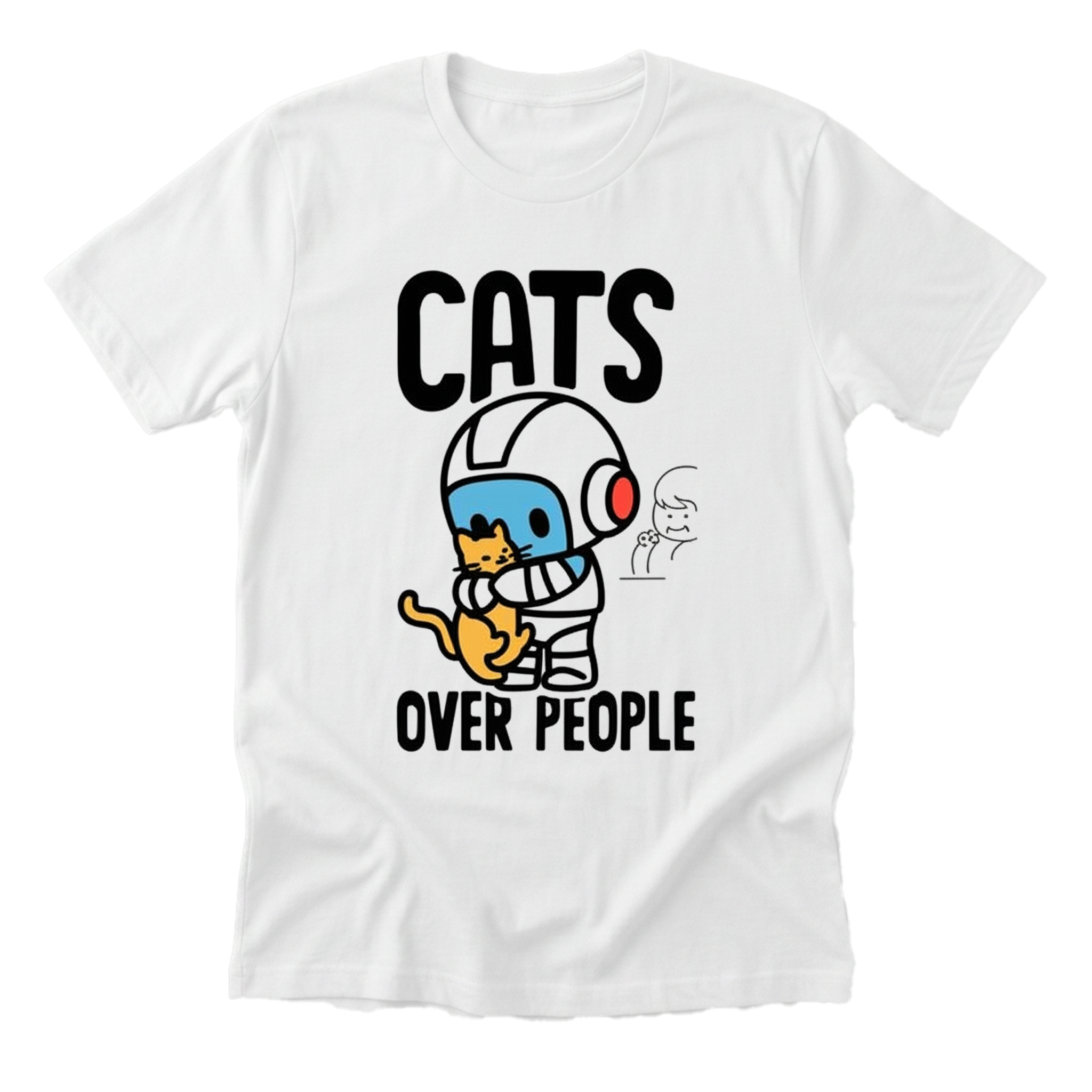 Cats Over People Tee