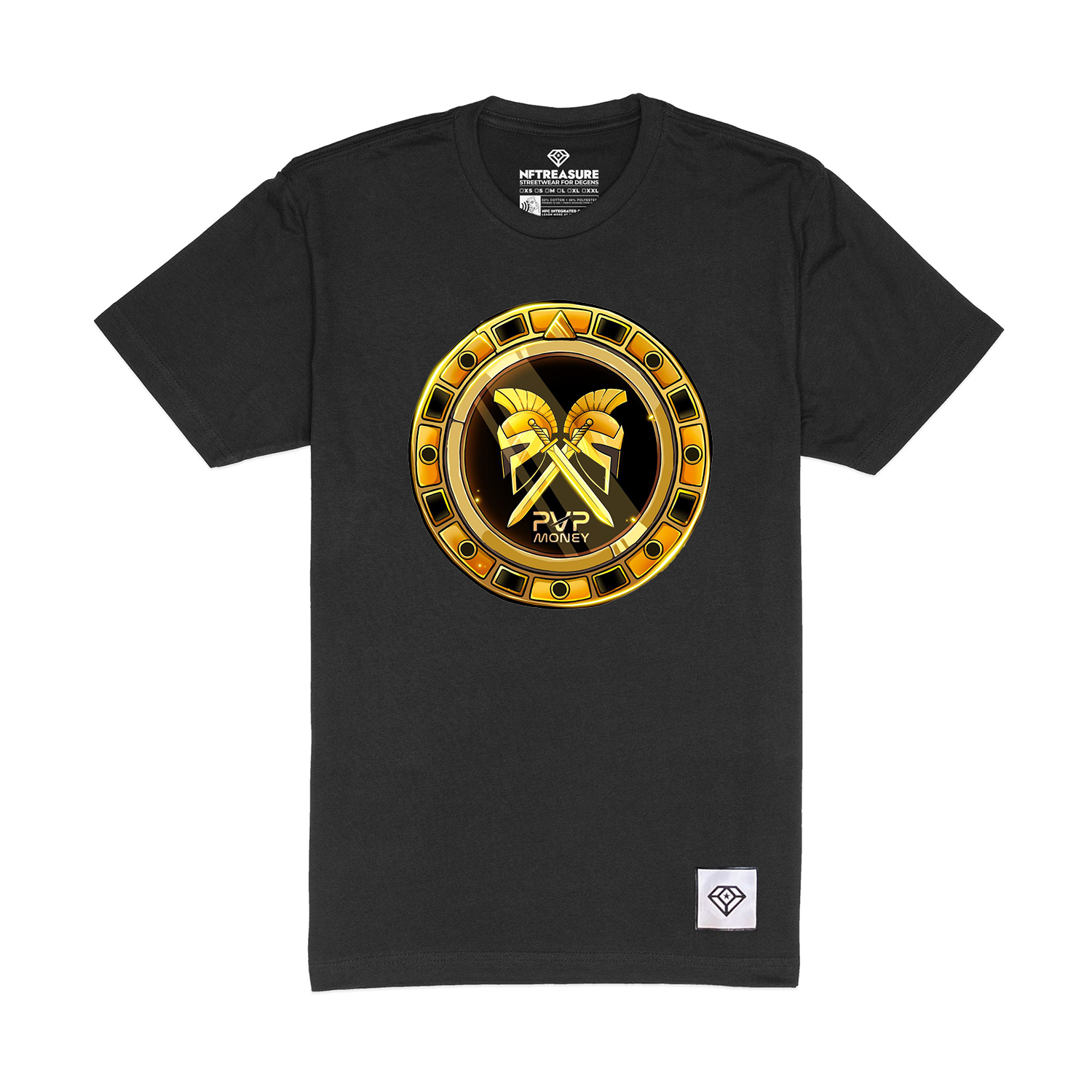 PVP Money Logo 2 Tee - Gold