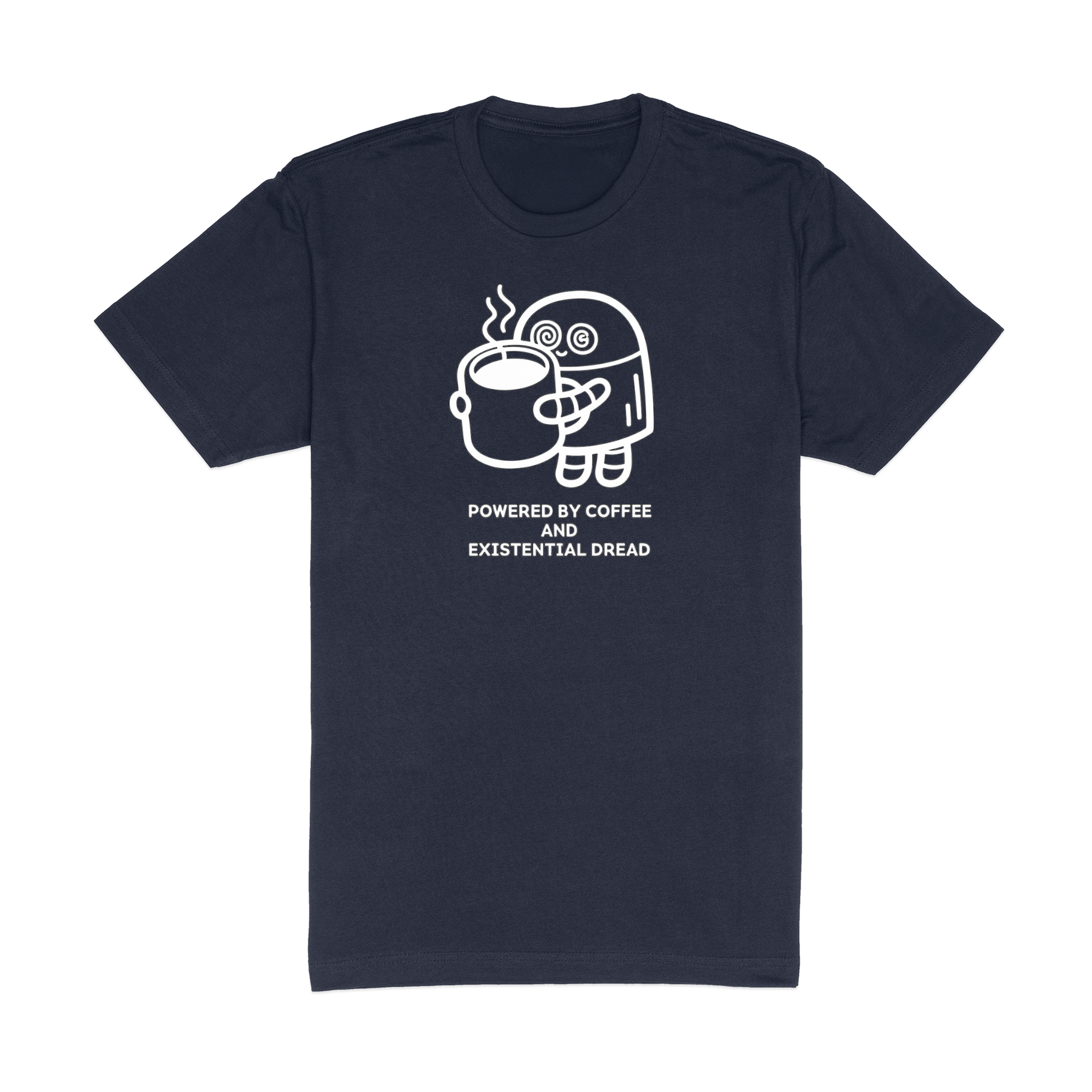 Coffee And Dread - Navy T-Shirt