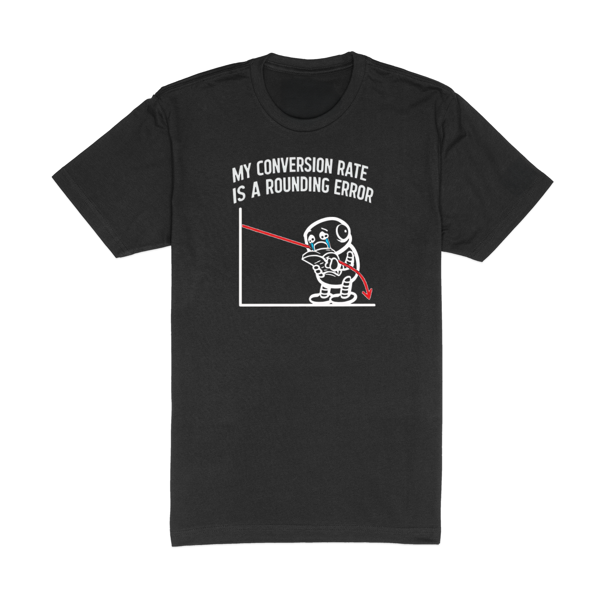 Conversion Rate - Black T-Shirt
