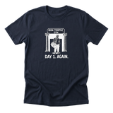 Day 1. Again. Tee - Navy