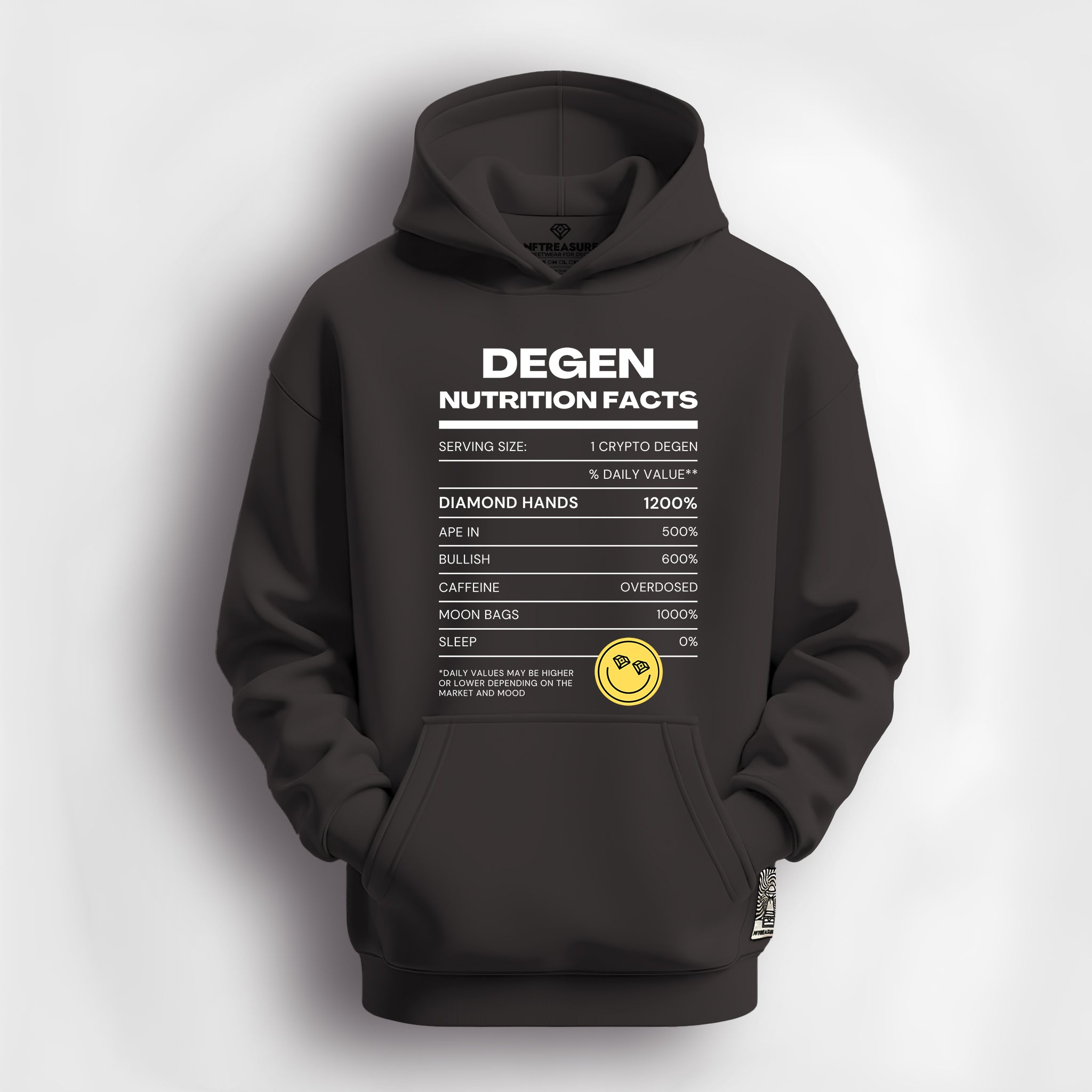 Degen Nutrition Facts B/B Hoodie