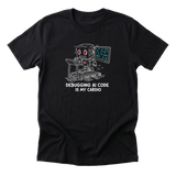 Debugging AI Code Is My Cardio Tee black mockup
