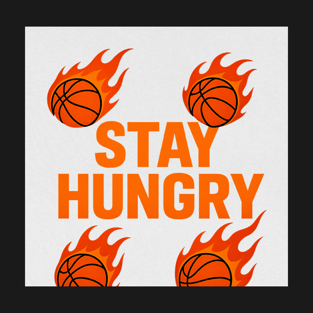 Stay Hungry - Design Closeup
