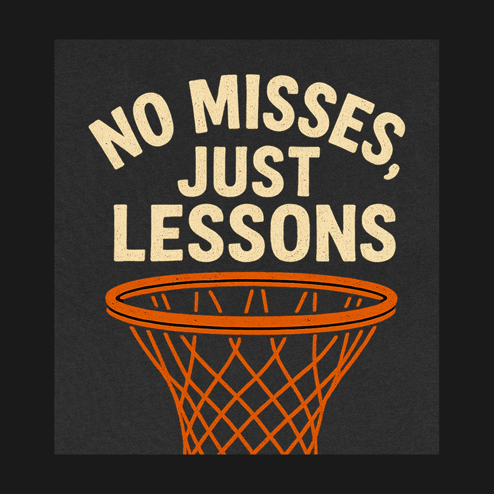 No Misses, Just Lessons - Design Closeup