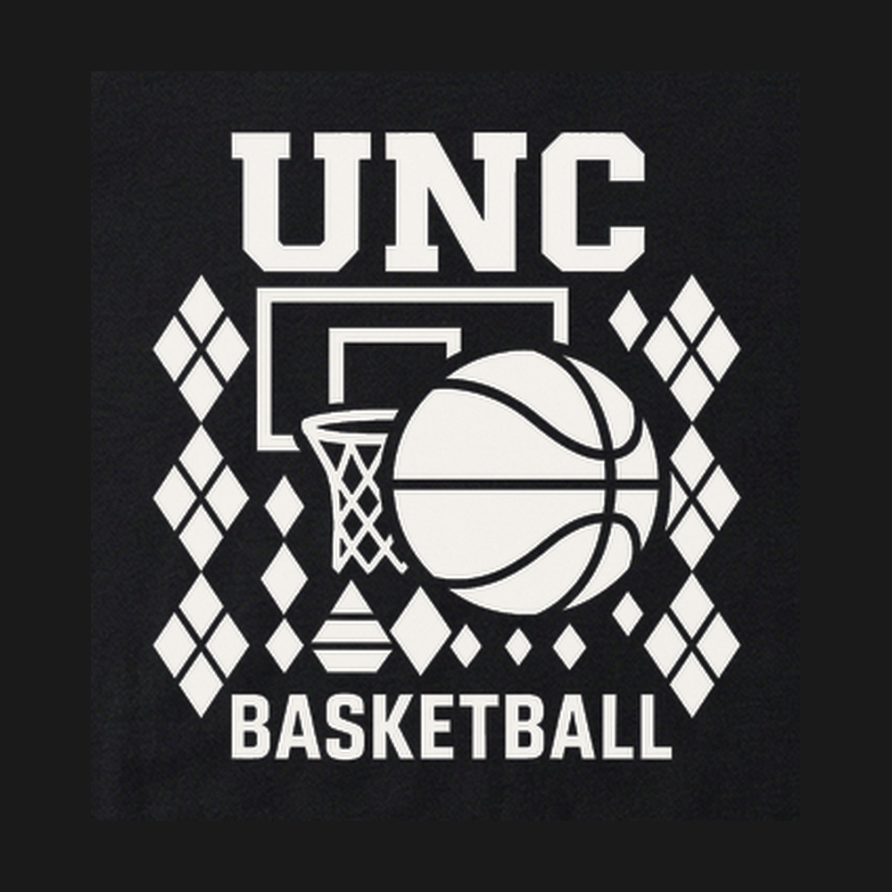 North Carolina Basketball - Design Closeup