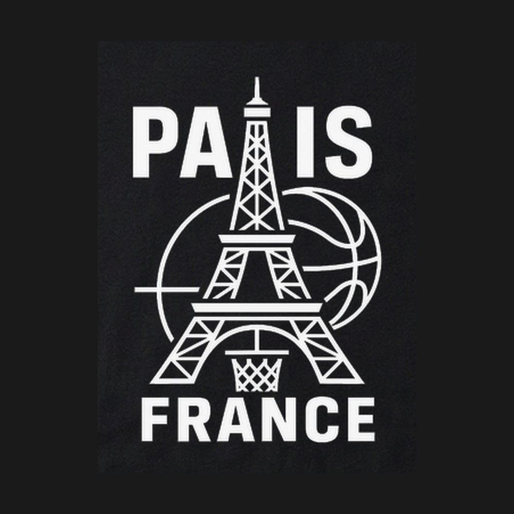 Paris France Basketball - Design Closeup