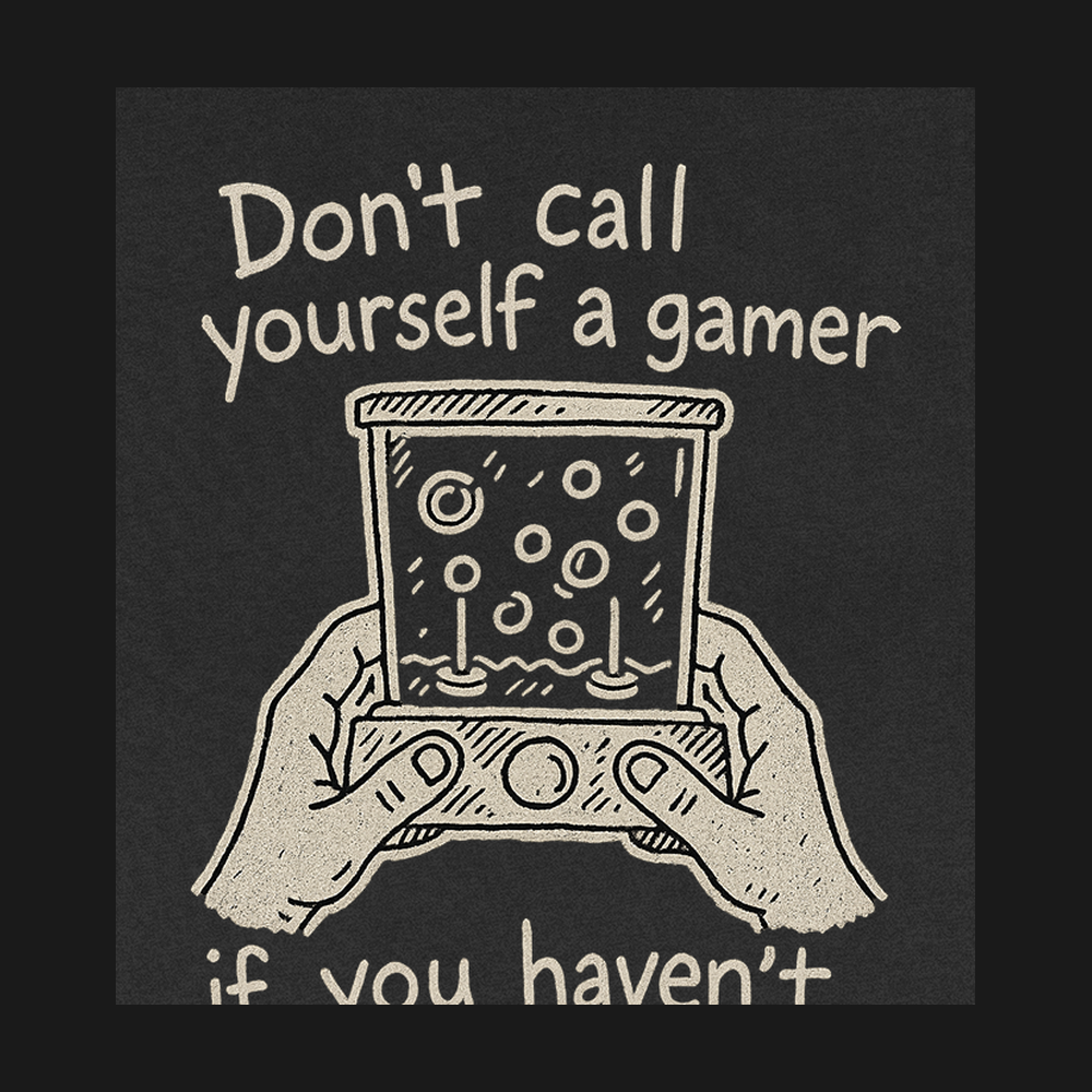 Old School Gamer - Design Closeup