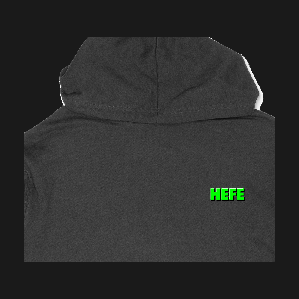 $Hefe Crop Hoodie (Front Logo Only) - Design Closeup