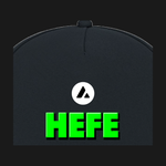$HEFE golf hat white - Design Closeup