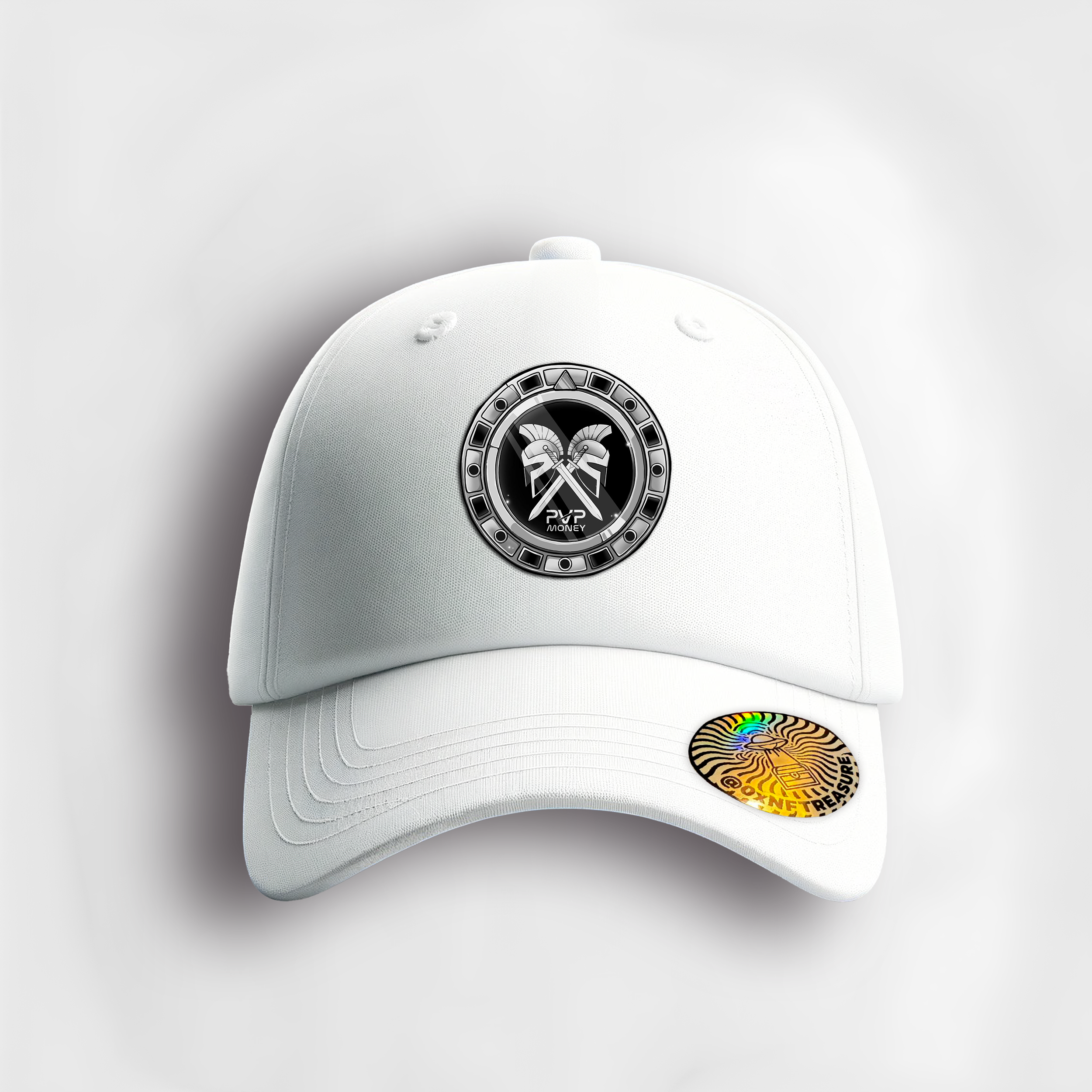 PVP Money Logo Hat - White