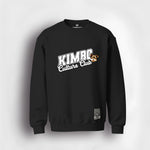 Kimbo-Cursive-Alternate-Culture-Club-Black-Heather-Sweater-NFTreasure-Front