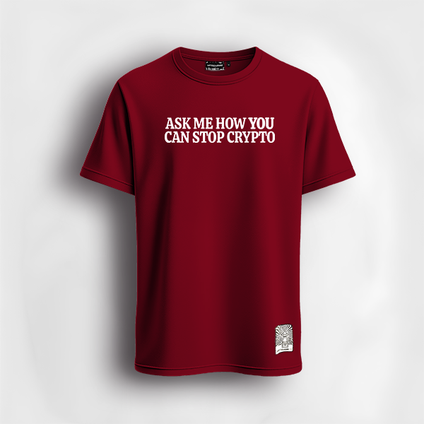 Stop Crypto, You Can't - Premium Tee - View 4