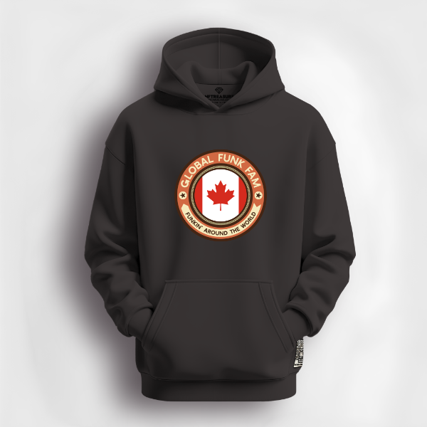 GFF Canada Flag Logo Hoodie