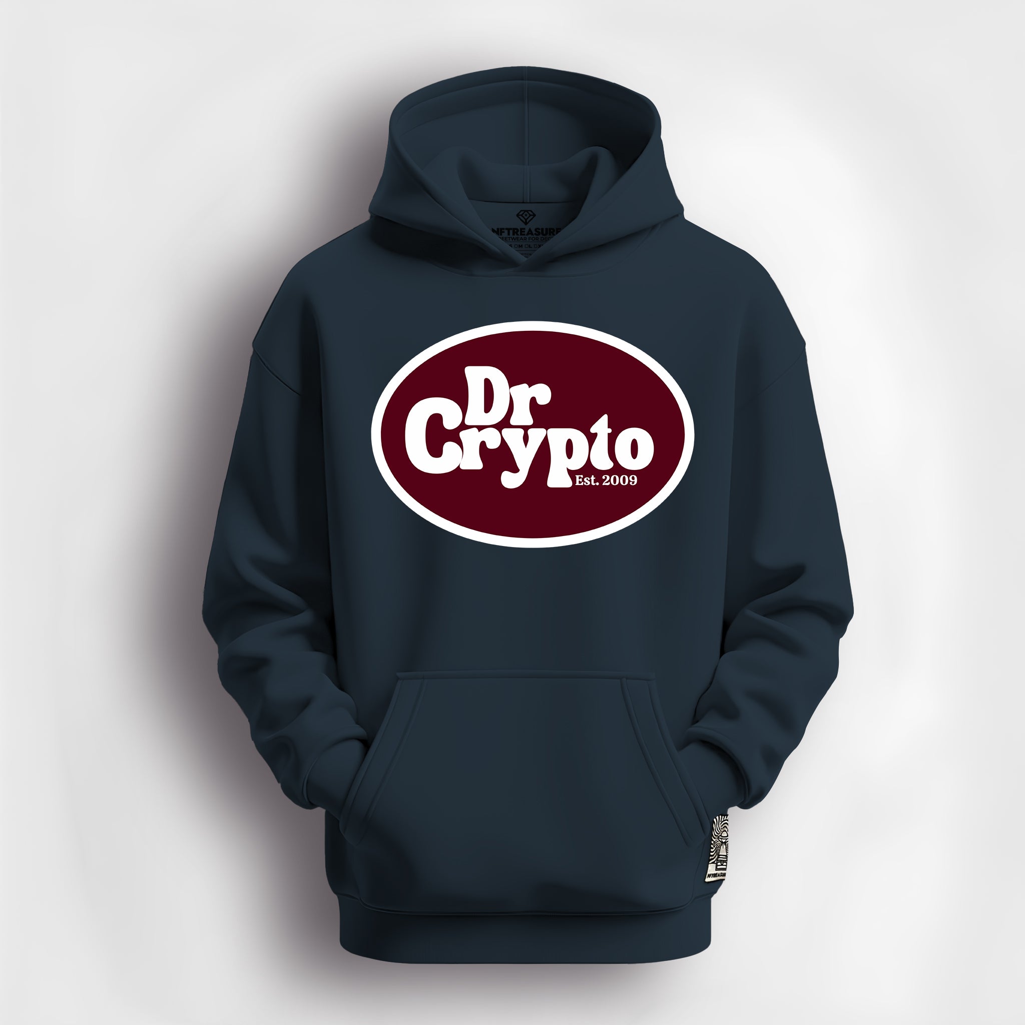 Dr Crypto Retro Hoodie - View 3